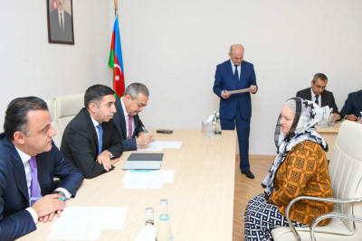 İcbari Sığorta Agentliyinin sədri Lənkəranda vətəndaşları qəbul edib