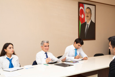 Lənkəran regional "ASAN xidmət" mərkəzində könüllü işləmək istəyənlərlə görüş keçirilib