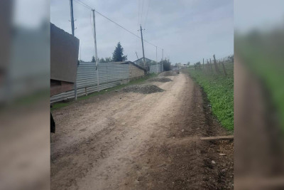 Cəlilbad rayonunun Fərzili kəndinin yolları təmir olunur