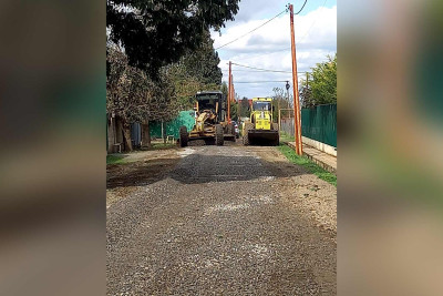 Göytəpə şəhərinin bu küçəsində təmir işləri aparılıb