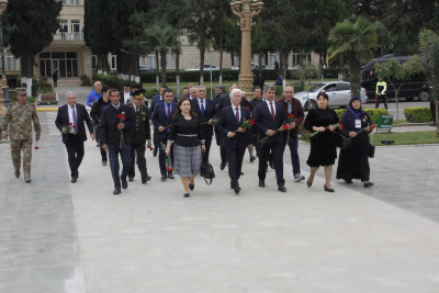 Cəlilabadda şəhid ailə üzvləri və Vətən müharibəsi iştirakçıları ilə görüş keçirilib