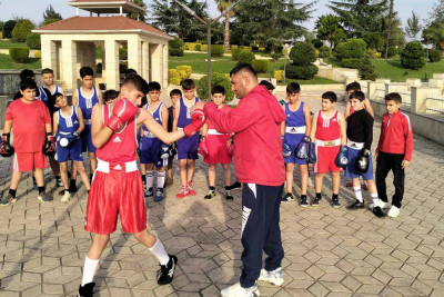 Cəlilabadda gənc boksçular üçün tədbir baş tutub