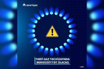 Cəlilabadda qaz təchizatında məhdudiyyət yaranacaq