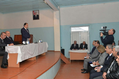 Taleh Qaraşov Göyşaban və Ürgə kəndlərinin sakinləri ilə görüş keçirib