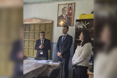 Lənkəranda Sinovli kənd tam orta məktəbinə yeni direktor təyinatı olub