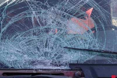 Lənkəranda sürücü məktəblini vurub