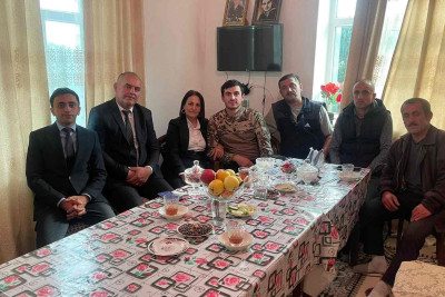 Astarada antiterror əməliyyatının iştirakçıları ziyarət ediliblər