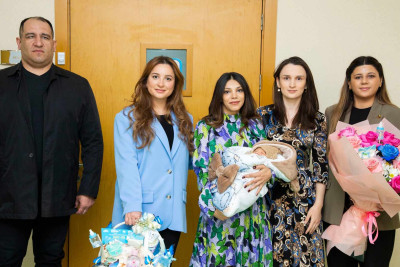 "YAŞAT" Fondu Masallı şəhidinin yeni doğulan övladına dəstək olacaq