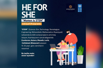 Cənub bölgəsində “He for She/Women in STEM” layihəsi keçiriləcək