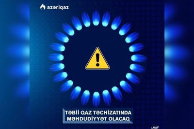 Abonentlərin nəzərinə: Masallıda sabah qaz olmayacaq