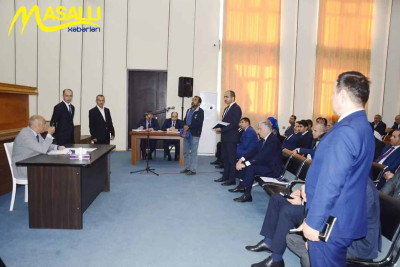Araz Əhmədov Masallıda vətəndaş qəbulu keçirib