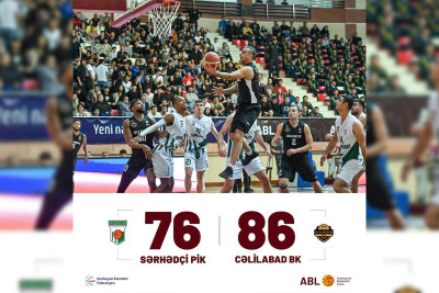 “Cəlilabad” BK “Sərhədçi” PİK-ya qalib çıxıb