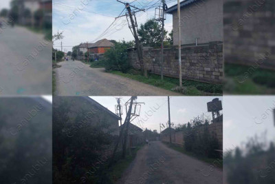 Lənkəranın Digah kəndində yerləşən dirək aşmaq üzrədir