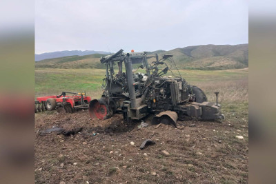 İş prosesində minaya düşən Cəlilabad sakini xəsarət alıb