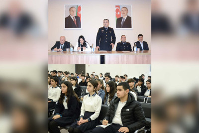 Masallının Qızılağac kənd məktəbində tədbir keçirilib