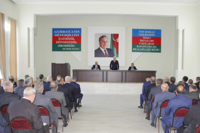 Cəlilabadda bələdiyyələrin iş fəaliyyəti üzrə müşavirə təşkil olunub