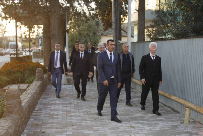 Rafiq Cəlilov Göytəpə şəhərində görülən abadlıq işləri ilə tanış olub