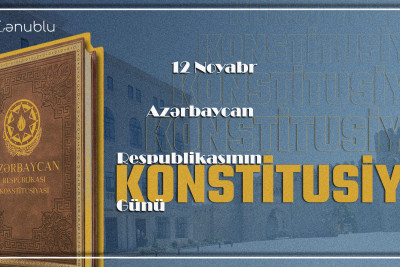 Bu gün ölkəmizdə Azərbaycan Respublikasının Konstitusiya Günü qeyd olunur