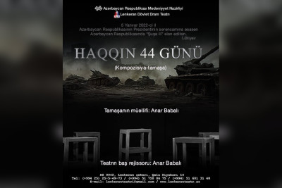 Lənkəranda qələbəmizə həsr olunmuş pulsuz tamaşa təqdim olunacaq