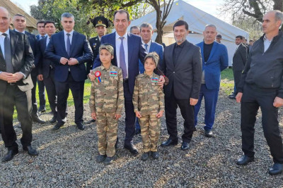 Lənkəranlı şəhidin 40 mərasimi Taleh Qaraşovun iştirakı ilə keçirilib
