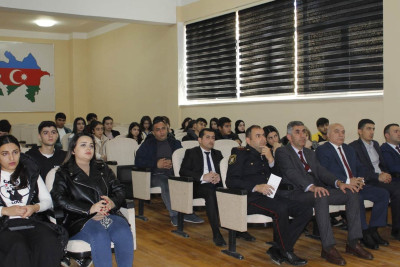 Masallıda tələbələr üçün maarifləndirici görüş keçirilib
