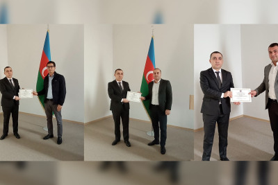Masallıda xəstəxana əməkdaşlarına təşəkkürnamə təqdim edilib