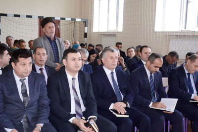 Araz Əhmədov Xırmandalı ərazisinin sakinlərini qəbul edib