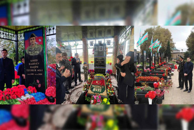 Lənkəranda Vətən müharibəsi şəhidlərinin məzarlarına baş çəkilib