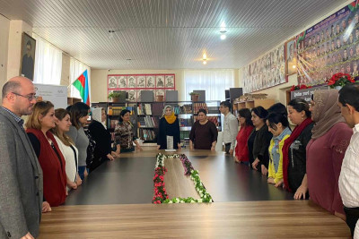 Masallıda şəhid Şahlar Hüseynova həsr olunmuş tədbir keçirilib