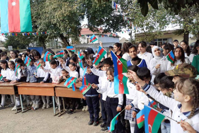 Masallıda Bayraq Günü münasibətilə tədbir keçirilib