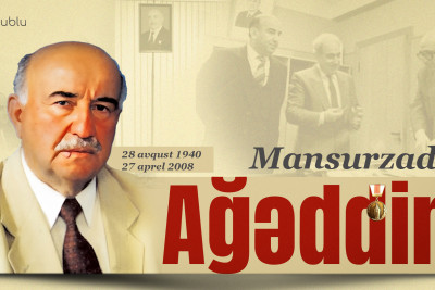 “Qızıl qələm” mükafatının laureatı yazıçı Ağəddin Mansurzadə