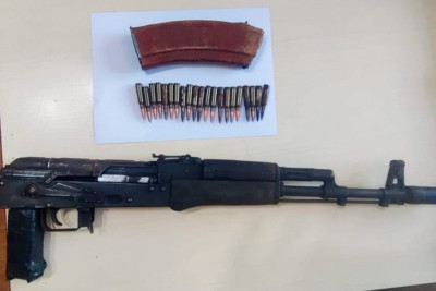 Cəlilabad sakini qanunsuz saxladığı avtomatı polis şöbəsinə təhvil verib