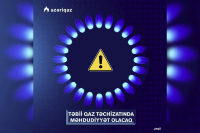 Masallı: 1900 abonentin qaz təchizatında fasilə yaranacaq