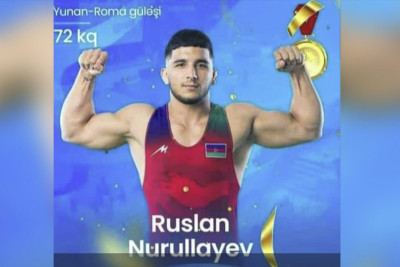 Daha bir Cəlilabadlı güləşçi Azərbaycan çempionatında qızıl medal qazanıb