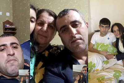 Antiterror əməliyyatında yaralanmış astaralı hərbçi ziyarət edilib