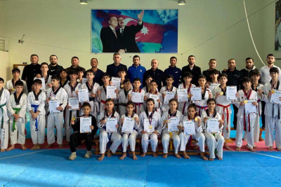 70 idmançı arasında taekvondo idman növü üzrə turnir keçirilib