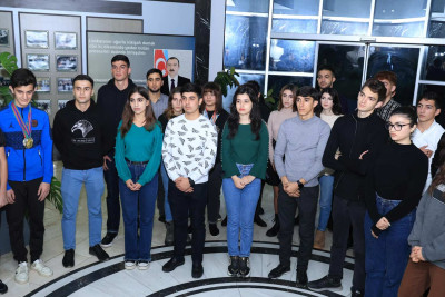 Lənkəranda Heydər Əliyevin anım günü münasibətilə görüş baş tutub