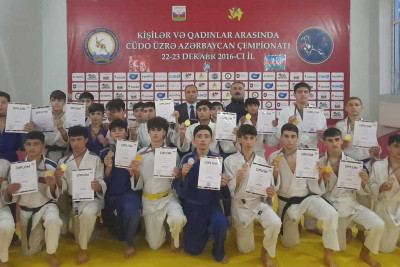 Masallıda cüdo üzrə rayon turniri keçirilib