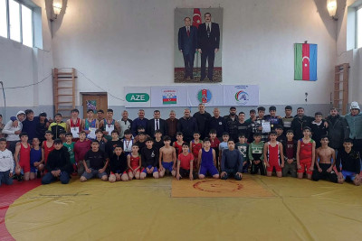 Cəlilabadda sərbəst güləş üzrə turnir keçirilib