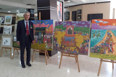 Astarada rəssam Firudin Quliyevlə görüş keçirilib