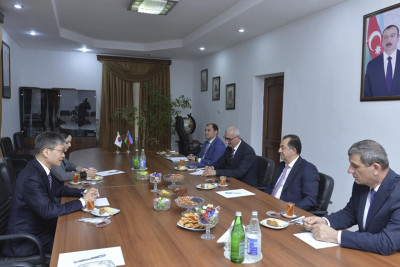 Koreyanın ölkəmizdəki səfiri Lənkərana baş çəkib