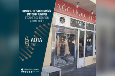 Lənkəranda heyvan kəsimi məntəqələri cərimələnib