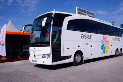 “ASAN Xidmət” avtobusu Lənkəranda fəaliyyət göstərir