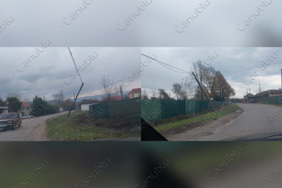 Astaranın bu hissəsində dirək təhlükə saçır