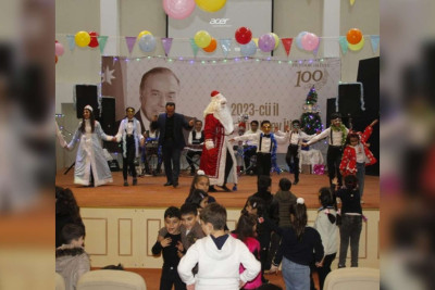 Cəlilabadda Həmrəylik Günü və Yeni il münasibətilə tədbir keçirilib