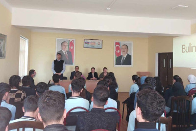Astaranın Suparibağ kənd məktəbində şagirdlərlə görüş keçirilib