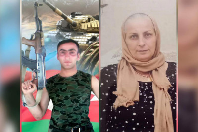 Şəhid Samid Əkbərovun anası dünyasını dəyişib