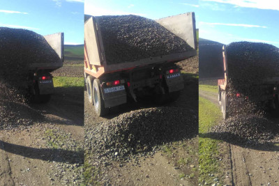 Cəlilabad rayonunun Mirzəli kəndinin yolu təmir olunur