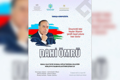 Masallıda "Dahi ömrü" adlı tamaşa-kompozisiya təqdim olunacaq