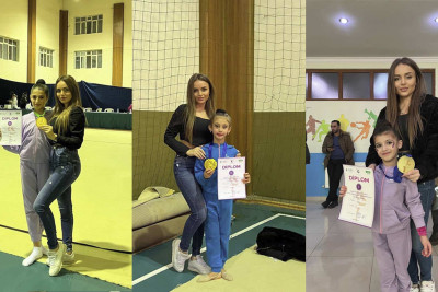Gimnastlarımız uğurlu nəticələr əldə ediblər